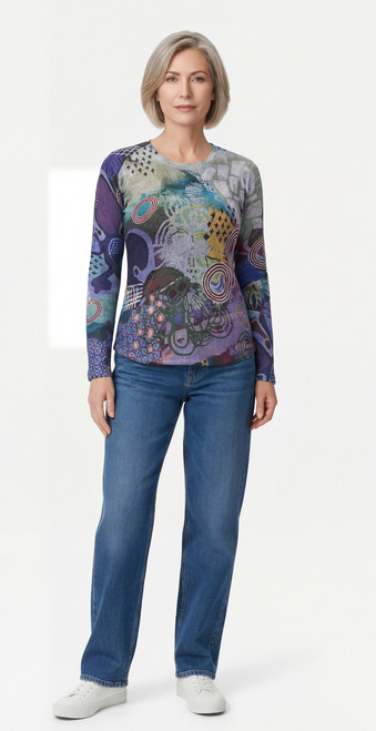 Inoah Violeta Top