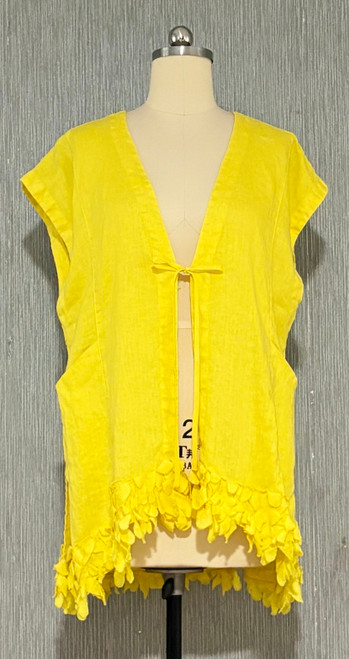 Kleen European Linen Floral Cardigan
