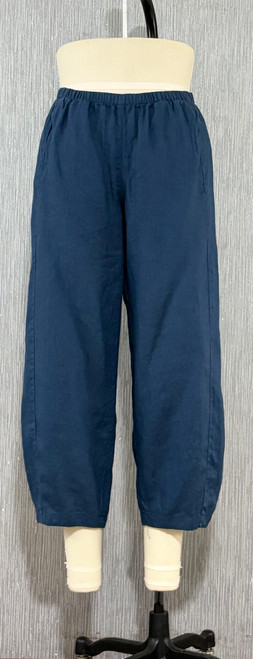 Kleen European Linen Crop Lantern Pant