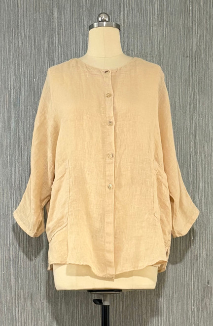 Kleen Mesh Linen Pocket Shirt