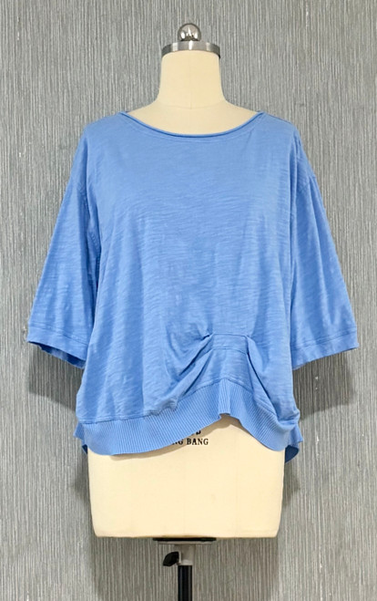 Kleen Cotton Knit Tucks Top