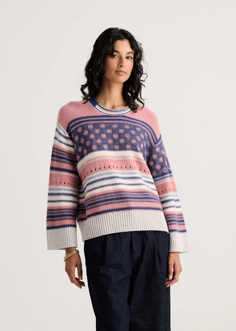 Zaket & Plover Stripe Pop Sweater