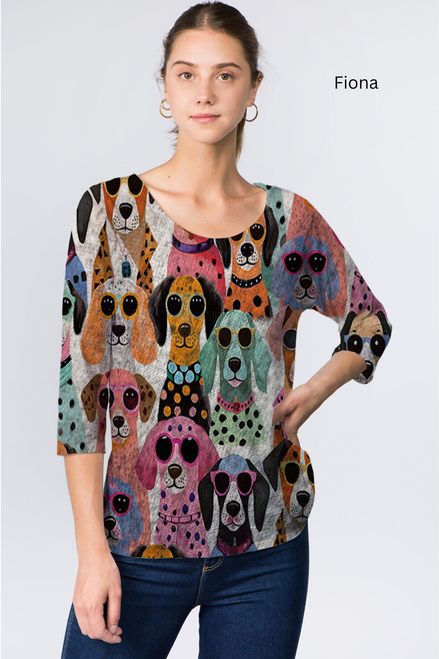 Et' Lois Hazy Cool Beans Soft Knit Top
