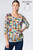 Et' Lois Colorful Geometric Shapes Soft Knit Top