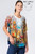 Et' Lois Pixel City Painting Soft Knit Top