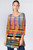Et' Lois Color Weave Print Soft Knit Top