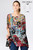 Et' Lois Colorful Collage Arty Soft Knit Top