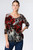 Et' Lois Red Poppies Soft Knit Top