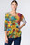 Et' Lois Multicolored Sunflower Soft Knit Top