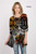 Et' Lois Hazy Flower Sketch Soft Knit Top