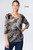 Et' Lois Hazy Palm Tree Soft Knit Top