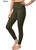 Elietian Ribbed Seamless High Waisted Legging