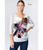 Et' Lois Electric Florals Soft Knit Top