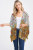 Et' Lois Hazy Pumpkin Overlook Open Wrap Shawl