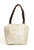 Leaders in Leather Bone Tooled Handbag with Braided Strap