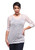 Tulip White Mesh Scoopneck Layering Top