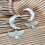 Fluff Hardware Night Wing Earrings