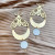 Fluff Hardware Luna Moth Earrings