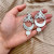Fluff Hardware Luna Moth Earrings