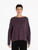 Cut Loose Texture Sweater OS Pocket Pullover