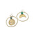 Fluff Hardware Eclipsed Earrings