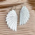 Fluff Hardware Spiked Winged Earrings