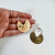 Fluff Hardware Small Ribbed Bliss Earrings