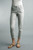 Tempo Paris Silver Sequin Trim Pant