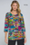 Et' Lois Hazy Blurry Lines Soft Knit Top