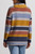  Tribal Stripe Cowl Sweater 