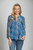 APNY Blue Waves Cupro Blouse