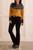 Tribal Marigold Intarsia Sweater