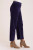 XCVI Indigo Corduroy Wide Leg Pull-on Pant