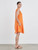 Cut Loose Linen Combo Asymmetrical Dress