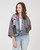 Shannon Passero Navy Mix Print Cardigan