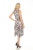 Carine Tiger Tracks Crinkle Sleeveless Dress