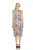 Carine Tiger Tracks Crinkle Sleeveless Dress