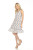 Carine Laurel Swirl Crinkle Sleeveless Dress