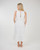 Shannon Passero White Cotton Gauze Tiered Dress