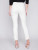 Charlie B Natural Cotton Stretch Frayed Pants