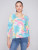 Charlie B Watercolor Reversible Cotton Sweater