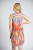 APNY Watercolor Ikat Sleeveless Dress