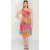 Miss Nikky Colorful Burnout Dress