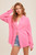 Hem & Thread Candy Pink Cotton Gauze Shirt