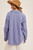 Hem & Thread Dusty Blue Cotton Gauze Shirt