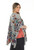 Inoah Block Blast One-Size Knit Open Cardigan