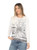 Inoah Live in Bloom Hi-Low Knit Top