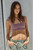By Together Mauve Ribbed Bra