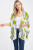 Et' Lois Lime Bubbles Open Wrap Shawl