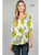Et' Lois Lime Bubbles Soft Knit Top